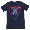 Licensed Character Men's Marvel X-Men Storm 80's Retro Gradience Tee Black -Licensed Character Shop unnamed file 15981