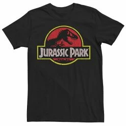 Licensed Character Men's Jurassic Park Original Logo Tee Black -Licensed Character Shop unnamed file 15986