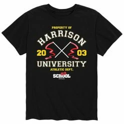 Licensed Character Men's Old School Harrison Athletic Dept. Tee Black -Licensed Character Shop unnamed file 15988