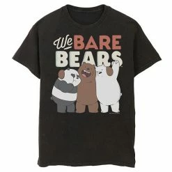 Licensed Character Men's Cartoon Network We Bare Bears Trio Portrait Graphic Tee Red Heather -Licensed Character Shop unnamed file 15992