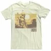 Licensed Character Men's Star Wars Boba Fett Boxed Landscape Tee Natural -Licensed Character Shop unnamed file 15996