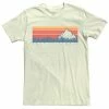 Licensed Character Men's Keep It Simple Gradiant Mountain Range Tee Light Blue -Licensed Character Shop unnamed file 15999