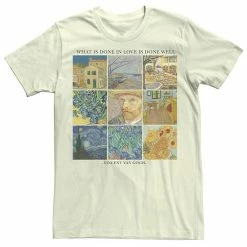 Licensed Character Men's Done In Love Is Done Well Tee Natural -Licensed Character Shop unnamed file 16010