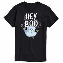 Licensed Character Men's SpongeBob SquarePants Hey Boo Tee Black