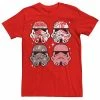 Licensed Character Men's Star Wars Troopers Christmas Candy Storm Tee Red -Licensed Character Shop unnamed file 16029