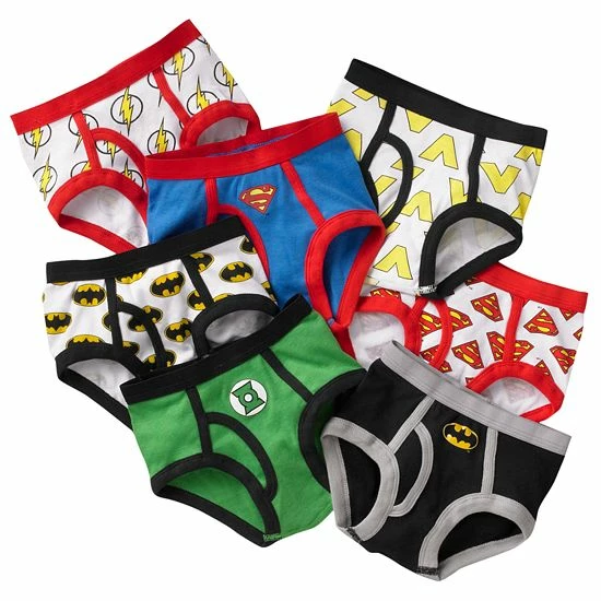 Licensed Character DC Super Friends 7-pk. Briefs - Toddler Boy 3 Licensed Character DC Super Friends 7-pk. Briefs - Toddler Boy