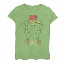 Licensed Character Girls 7-16 Friends Turkey You Love Me Graphic Tee Green Apple 10 Licensed Character Girls 7-16 Friends Turkey You Love Me Graphic Tee Green Apple -Licensed Character Shop unnamed file 16037