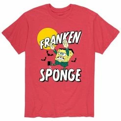 Licensed Character Men's SpongeBob SquarePants Franken Sponge Tee Charcoal -Licensed Character Shop unnamed file 16056