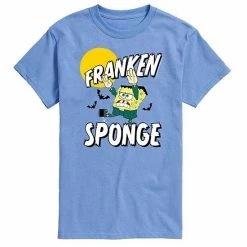 Licensed Character Men's SpongeBob SquarePants Franken Sponge Tee Charcoal -Licensed Character Shop unnamed file 16059