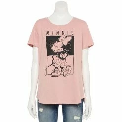 Licensed Character Disney's Minnie Mouse Women's Sassy Graphic Tee