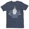 Licensed Character Men's Disney Frozen 2 Olaf Free Hugs Foliage Poster Tee -Licensed Character Shop unnamed file 16086