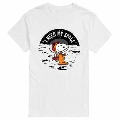 Licensed Character Men's Peanuts I Need Space Tee Blue -Licensed Character Shop unnamed file 16091