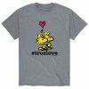 Licensed Character Men's Peanuts True Love' Woodstock Tee Blue -Licensed Character Shop unnamed file 16093