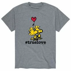 Licensed Character Men's Peanuts True Love' Woodstock Tee Blue -Licensed Character Shop unnamed file 16094