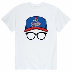 Licensed Character Men's Major League Cap & Glasses Baseball Tee Grey 2 -Licensed Character Shop unnamed file 16110