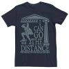 Licensed Character Men's Disney Hercules Go The Distance Greek Art Tee Navy -Licensed Character Shop unnamed file 16111