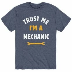 Licensed Character Men's Trust Me I'm A Mechanic Tee Black -Licensed Character Shop unnamed file 16141
