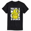 Licensed Character Men's Dr. Seuss Grinch You're A Mean One Tee Red -Licensed Character Shop unnamed file 16185