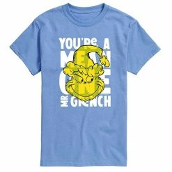 Licensed Character Men's Dr. Seuss Grinch You're A Mean One Tee Red -Licensed Character Shop unnamed file 16187