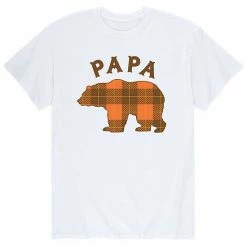 Licensed Character Men's Fall Bear Papa Tee White -Licensed Character Shop unnamed file 16241