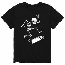 Licensed Character Men's Skateboarding Skeleton Tee Black -Licensed Character Shop unnamed file 16252