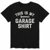 Licensed Character Men's This Is My Garage Tee Charcoal -Licensed Character Shop unnamed file 16266