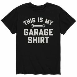 Licensed Character Men's This Is My Garage Tee Charcoal -Licensed Character Shop unnamed file 16267