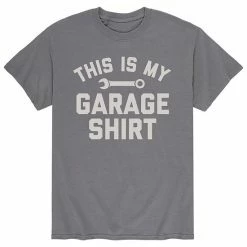 Licensed Character Men's This Is My Garage Tee Charcoal -Licensed Character Shop unnamed file 16268