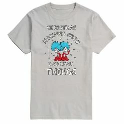 Licensed Character Men's Dr. Seuss Christmas Morning Tee Green -Licensed Character Shop unnamed file 16318
