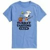 Licensed Character Men's Peanuts Turkey Tasting Crew Tee Gold -Licensed Character Shop unnamed file 1632