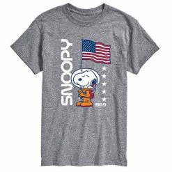 Licensed Character Men's Peanuts Snoopy Flag 1969 Tee Blue -Licensed Character Shop unnamed file 16327