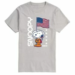 Licensed Character Men's Peanuts Snoopy Flag 1969 Tee Blue -Licensed Character Shop unnamed file 16329