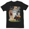 Licensed Character Men's Halloween Cat Collage Tee -Licensed Character Shop unnamed file 16378