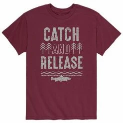Licensed Character Men's Catch And Release Tee Blue -Licensed Character Shop unnamed file 16382