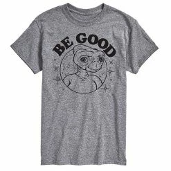 Licensed Character Men's ET Be Good Tee Gray