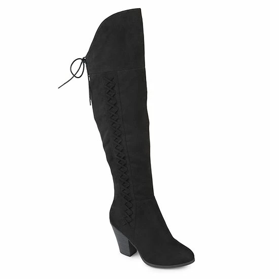 Licensed Character Journee Collection Spritz Women's Over-The-Knee Boots Black 14 Licensed Character Journee Collection Spritz Women's Over-The-Knee Boots Black - Image 13