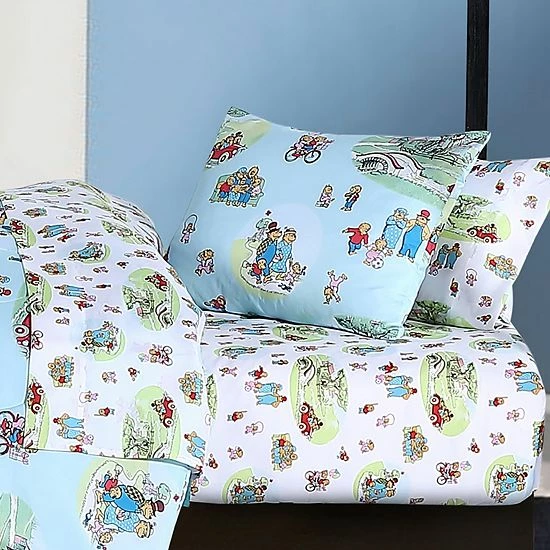 Licensed Character Berenstain Bears Good Days Ahead Sheet Set With Pillowcases 4 Licensed Character Berenstain Bears Good Days Ahead Sheet Set With Pillowcases - Image 2