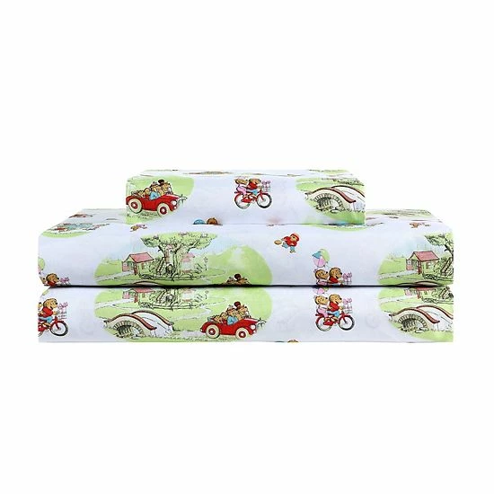 Licensed Character Berenstain Bears Good Days Ahead Sheet Set With Pillowcases 5 Licensed Character Berenstain Bears Good Days Ahead Sheet Set With Pillowcases - Image 3