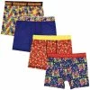Licensed Character Boys 8-10 Super Mario Bros. 4-Pack Cool Yarn Boxer Briefs -Licensed Character Shop unnamed file 1643
