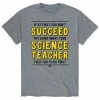 Licensed Character Men's If At First You Dont Succeed Tee White -Licensed Character Shop unnamed file 16488