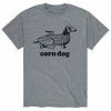 Licensed Character Men's Corn Dog Tee Green -Licensed Character Shop unnamed file 16501