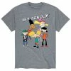 Licensed Character Men's Hey Arnold! Group Shot Tee Green -Licensed Character Shop unnamed file 16516