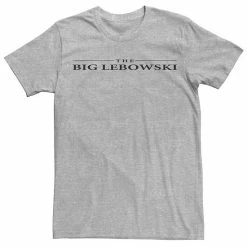 Licensed Character Men's The Big Lebowski Tee Athletic Heather