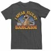 Licensed Character Men's Disney's The Lion King Timon Sarcasm Tee -Licensed Character Shop unnamed file 16545