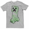 Licensed Character Men's Minecraft Creeper Creepin Walker Mob Tee -Licensed Character Shop unnamed file 16595