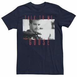 Licensed Character Men's Top Gun Talk To Me Goose Portrait Tee