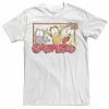 Licensed Character Men's Garfield Group Vintage Logo Tee -Licensed Character Shop unnamed file 16606