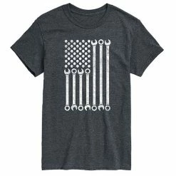 Licensed Character Men's Wrench Flag Tee Blue