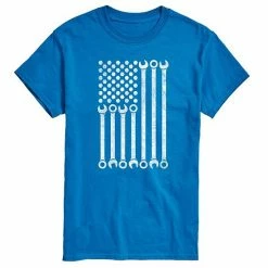 Licensed Character Men's Wrench Flag Tee Blue -Licensed Character Shop unnamed file 16614