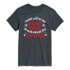 Licensed Character Men's No Silent Night Tee Gray -Licensed Character Shop unnamed file 16619